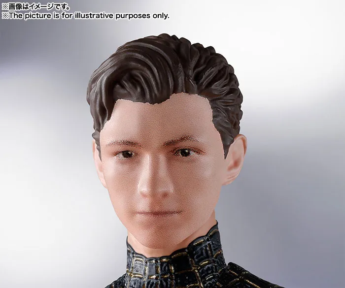 <B>SPIDER-MAN BLACK & GOLD SUIT</B><BR>SH FIGUARTS - Imagen 3
