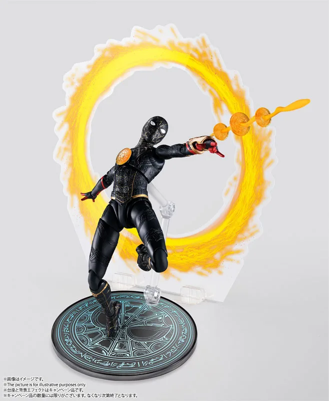 <B>SPIDER-MAN BLACK & GOLD SUIT</B><BR>SH FIGUARTS - Imagen 2