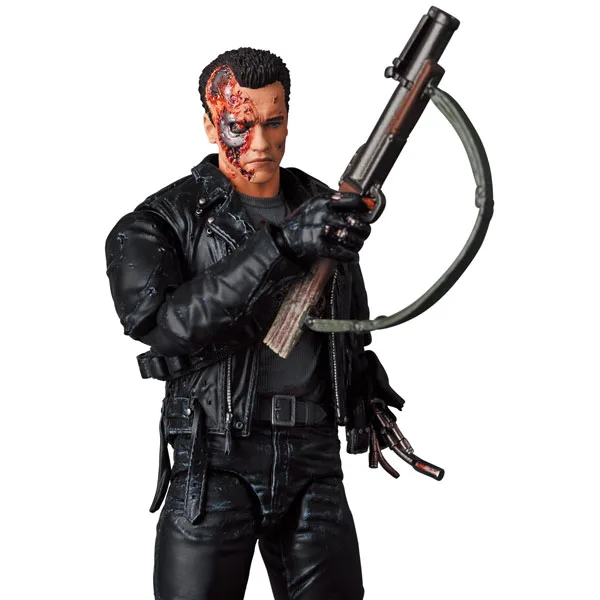 <B>TERMINATOR T-800 -BATTLE DAMAGE-</B><BR>MAFEX - Imagen 4