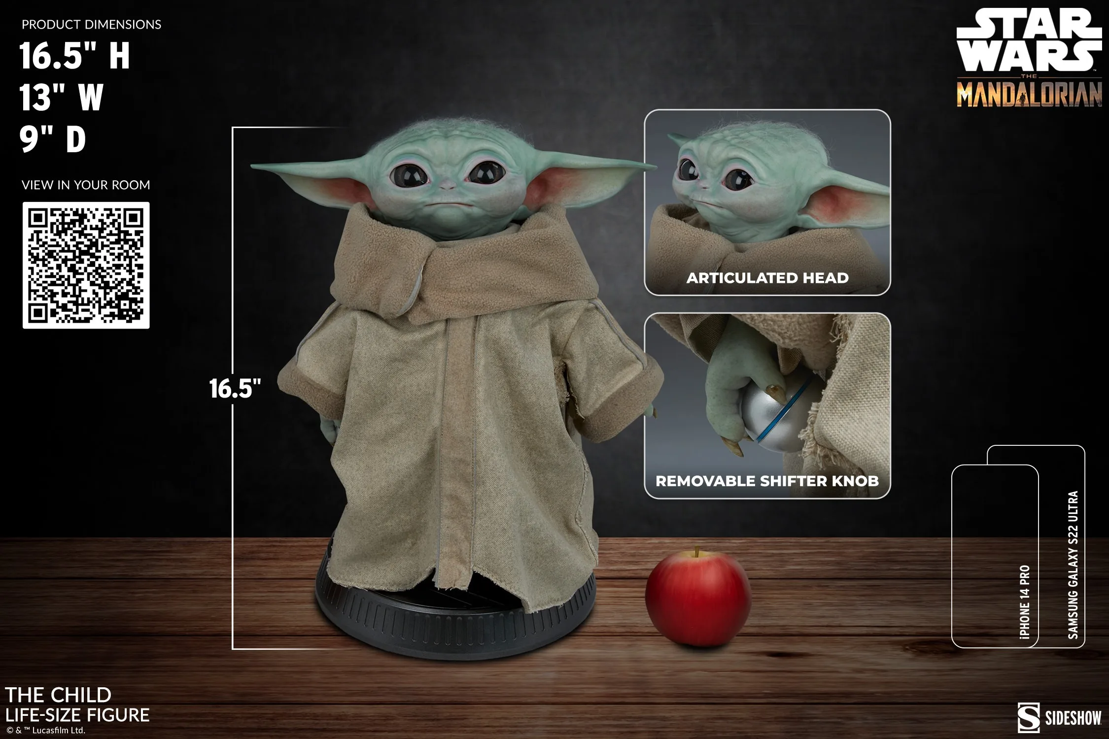 <B>THE CHILD (GROGU)</B><BR>SIDESHOW - Imagen 6