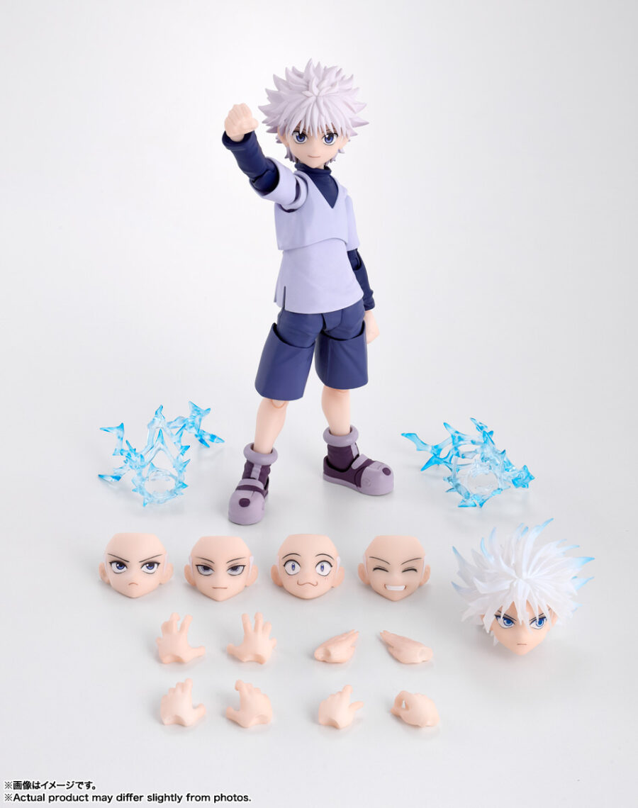 <B>KILLUA</B><BR>S.H.FIGUARTS<BR><B>PREVENTA</B> - Imagen 6