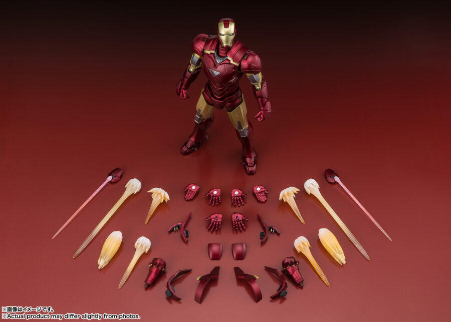 <B>IRON MAN MARK6 (THE INFINITY SAGA)</B><BR>S.H.FIGUARTS<BR><B>PREVENTA</B> - Imagen 6