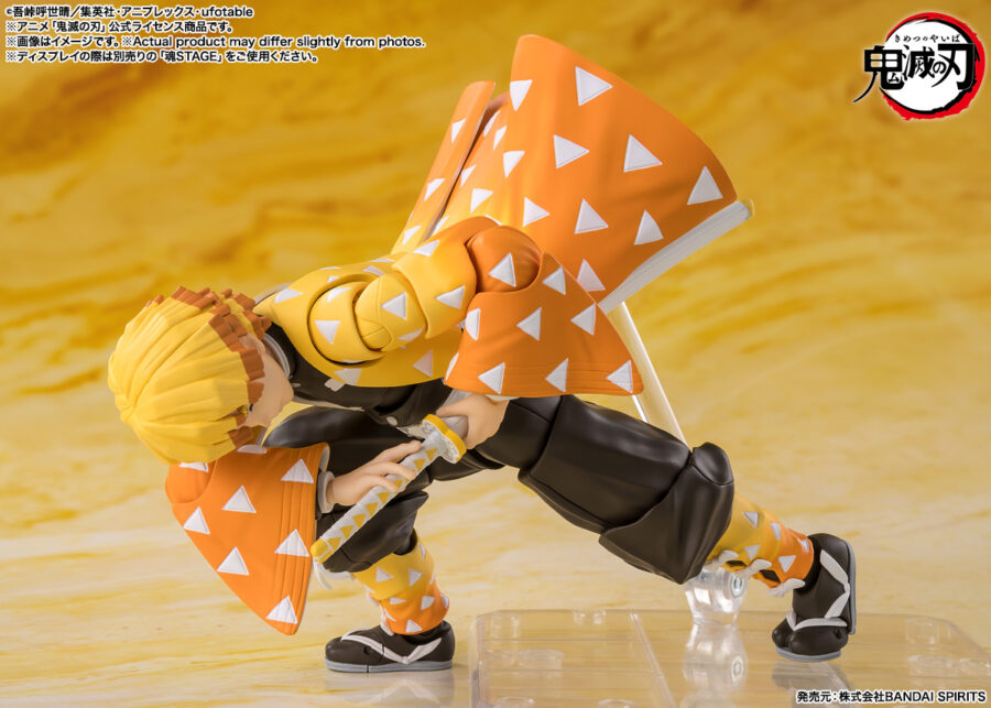 <B>ZENITSU AGATSUMA</B><BR>S.H.FIGUARTS<BR><B>PREVENTA</B> - Imagen 2
