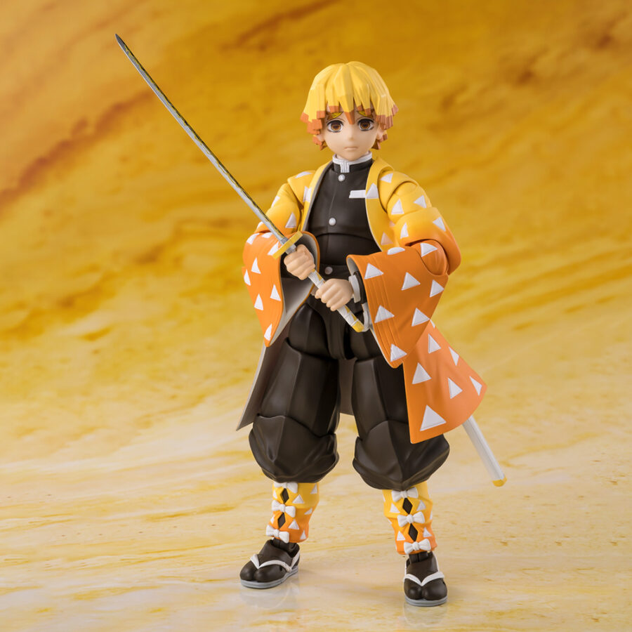 <B>ZENITSU AGATSUMA</B><BR>S.H.FIGUARTS<BR><B>PREVENTA</B>