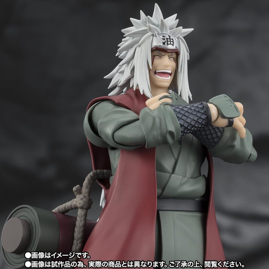 <B>JIRAIYA -KONOHA’S HEROIC MASTER SAGE-</B><BR>S.H.FIGUARTS<BR><B>PREVENTA</B> - Imagen 5