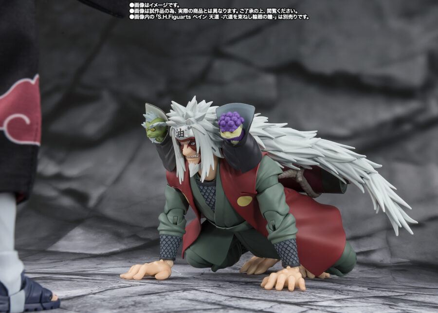 <B>JIRAIYA -KONOHA’S HEROIC MASTER SAGE-</B><BR>S.H.FIGUARTS<BR><B>PREVENTA</B> - Imagen 9