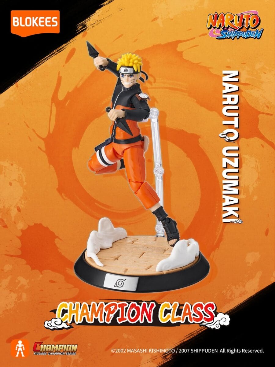 <B>NARUTO CHAMPION CLASS NARUTO UZUMAKI</B><BR>BLOKEES<BR><B>PREVENTA</B> - Imagen 6