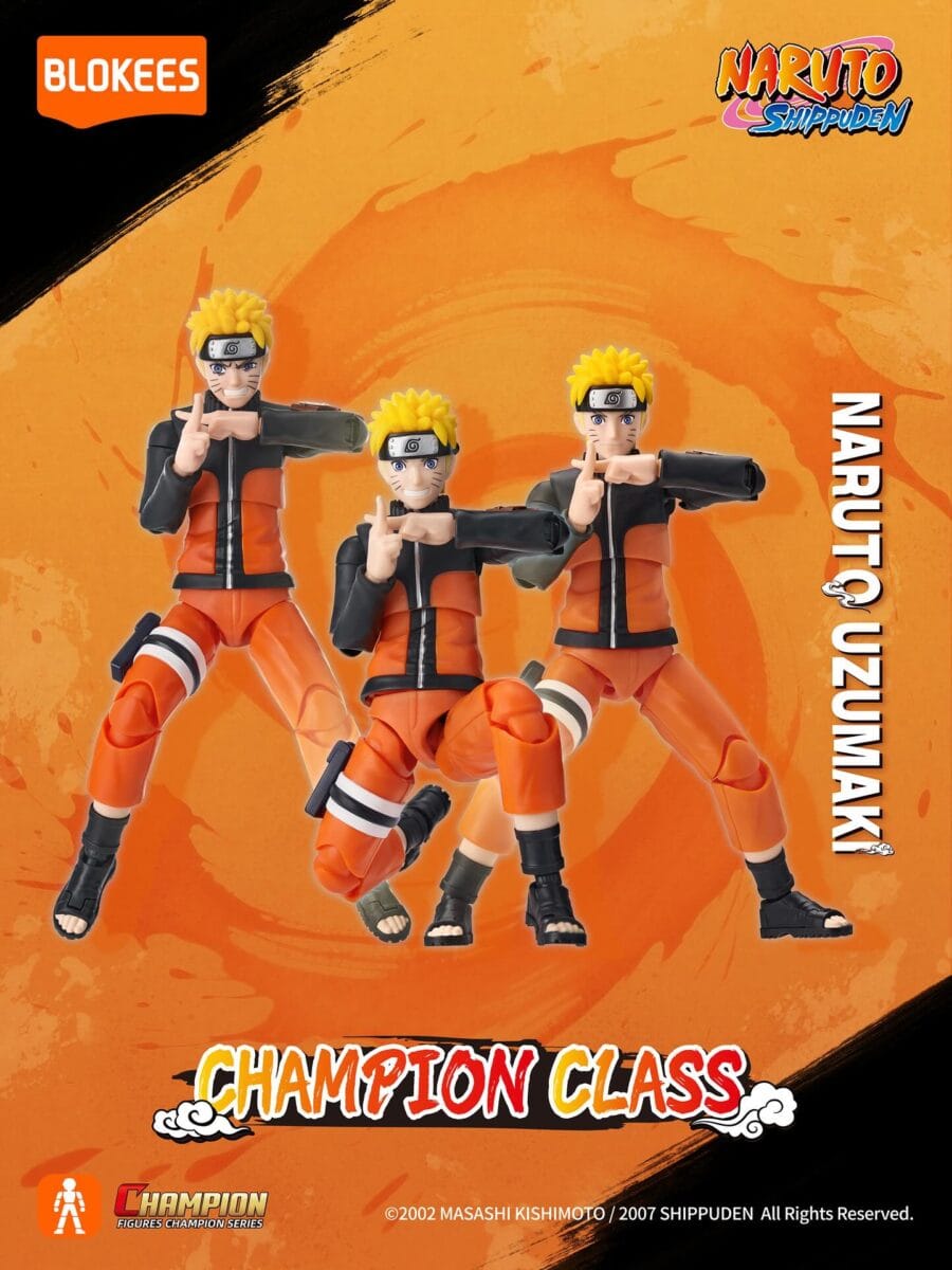 <B>NARUTO CHAMPION CLASS NARUTO UZUMAKI</B><BR>BLOKEES<BR><B>PREVENTA</B> - Imagen 5