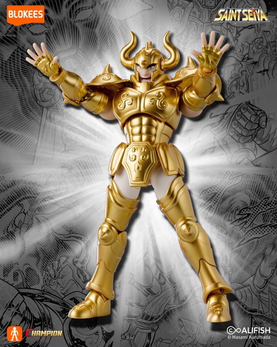 <B>SAINT SEIYA CHAMPION CLASS TAURUS ALDEBARAN</B><BR>BLOKEES<BR><B>PREVENTA</B> - Imagen 3