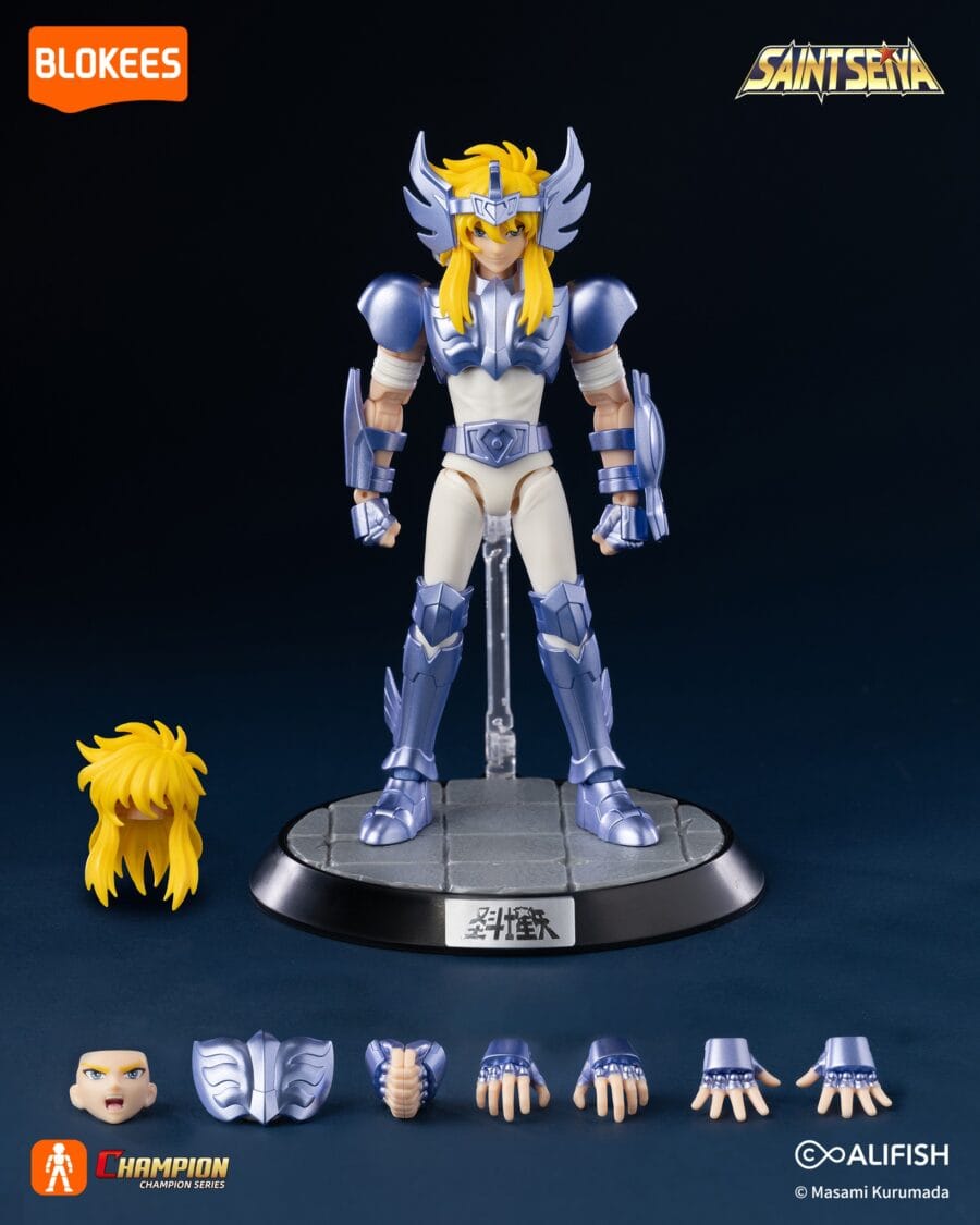 <B>SAINT SEIYA CHAMPION CLASS CYGNUS HYOGA</B><BR>BLOKEES<BR><B>PREVENTA</B> - Imagen 4