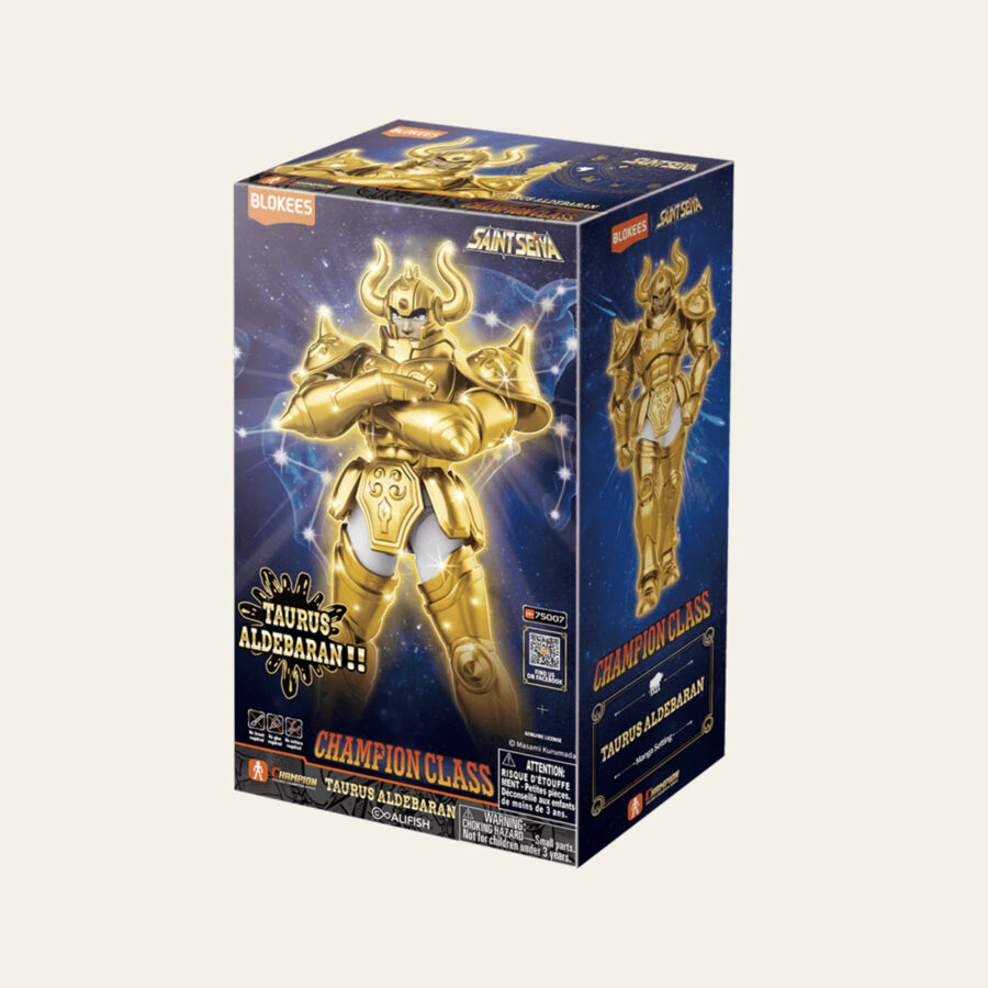 <B>SAINT SEIYA CHAMPION CLASS TAURUS ALDEBARAN</B><BR>BLOKEES<BR><B>PREVENTA</B> - Imagen 5
