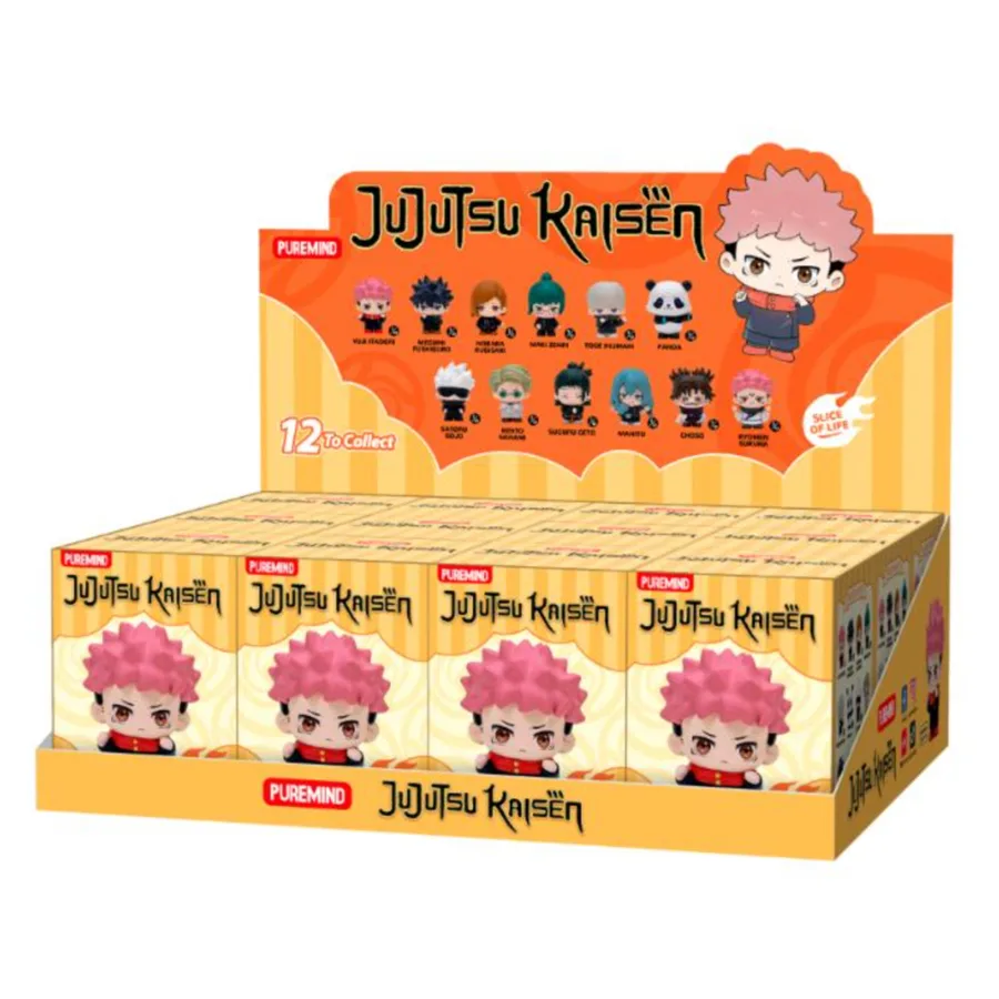 <B>JUJUTSU KAISEN FIGURE SET CON 12 CAJITAS</B><BR>PUREMIND