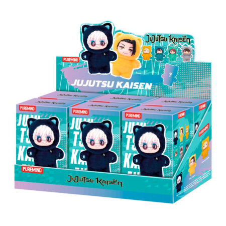 <B>JUJUTSU KAISEN KITTEN PARTY VINYL PLUSH SET CON 6 CAJITAS</B><BR>PUREMIND<BR><B>PREVENTA</B>