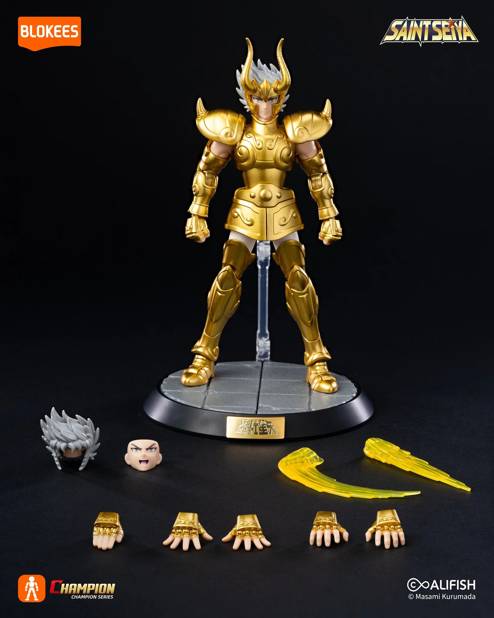 <B>SAINT SEIYA CHAMPION CLASS CAPRICORN SHURA </B><BR>BLOKEES<BR><B>PREVENTA</B> - Imagen 3