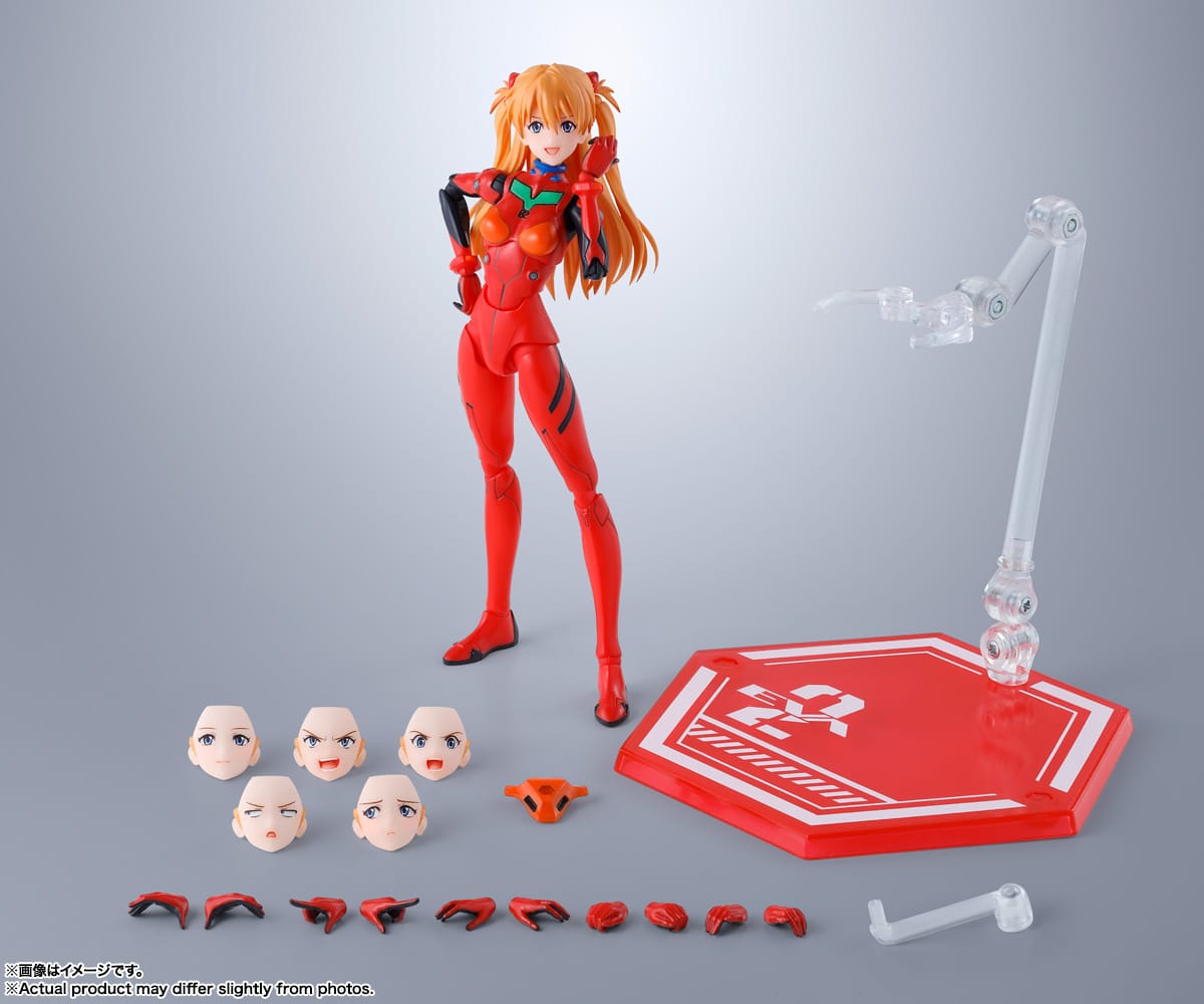 <B>ASUKA SHIKINAMI LANGLEY</B><BR>S.H.FIGUARTS<BR><B>PREVENTA</B> - Imagen 8