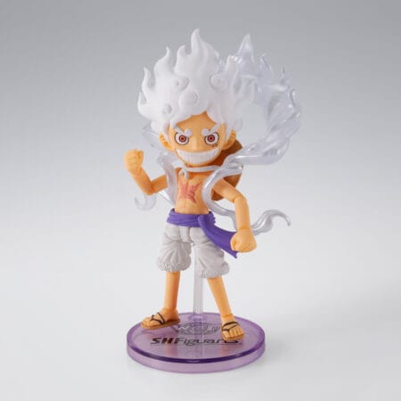 <B>MONKEY D LUFFY GEAR5</B><BR>WORLD COLLECTABLE FIGURE x S.H.FIGUARTS<BR><B>PREVENTA</B>