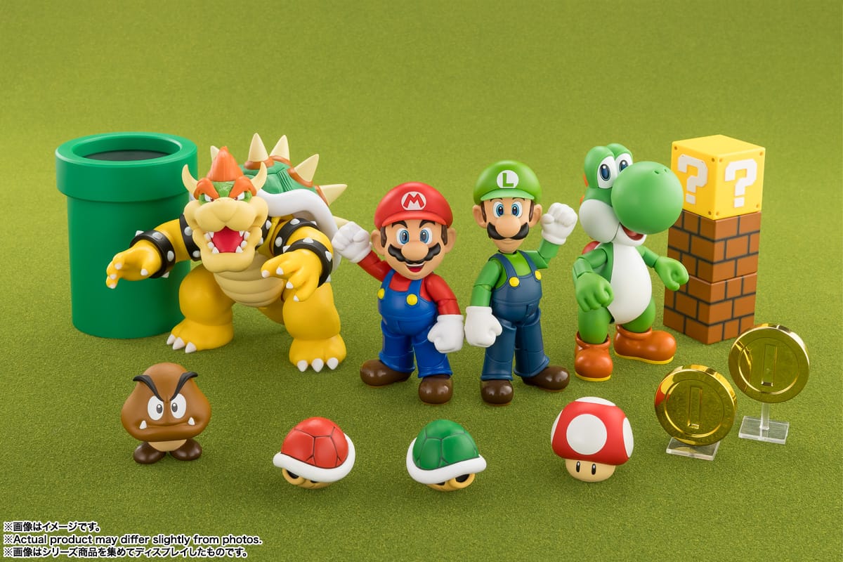 <B>LUIGI (SUPER MARIO)</B><BR>S.H.FIGUARTS<BR><B>PREVENTA</B> - Imagen 6