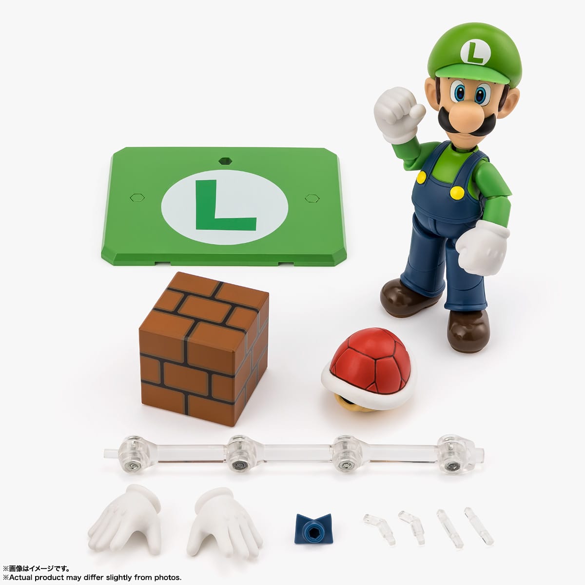 <B>LUIGI (SUPER MARIO)</B><BR>S.H.FIGUARTS<BR><B>PREVENTA</B> - Imagen 5