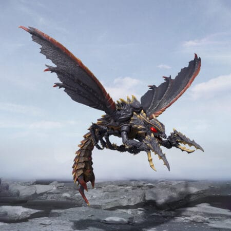 <B>MEGAGUIRUS EVOLUTION SET</B><BR>S.H.MONSTERARTS<BR><B>PREVENTA</B>