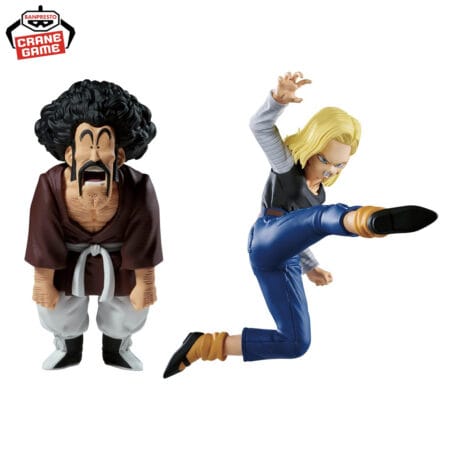 <B>MATCH MAKERS ANDROID 18 VS MR. SATAN (VS MIGHTY MASK)</B><BR>BANPRESTO<BR><B>PREVENTA</B>