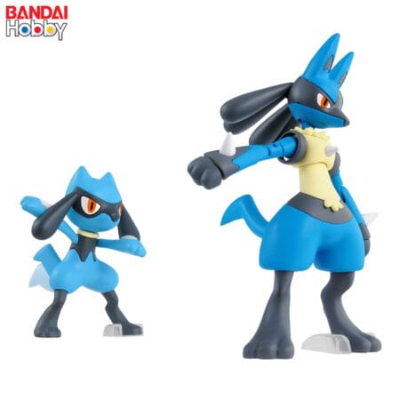 <B>POKÉMON MODEL KIT RIOLU & LUCARIO</B><BR>BANDAI HOBBY<BR><B>PREVENTA</B>