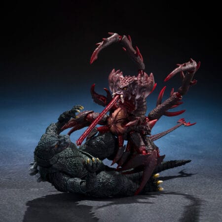 <B>GODZILLA JUNIOR & DESTOROYAH EVOLUTION SET</B><BR>S.H.MONSTERARTS<BR><B>PREVENTA</B>